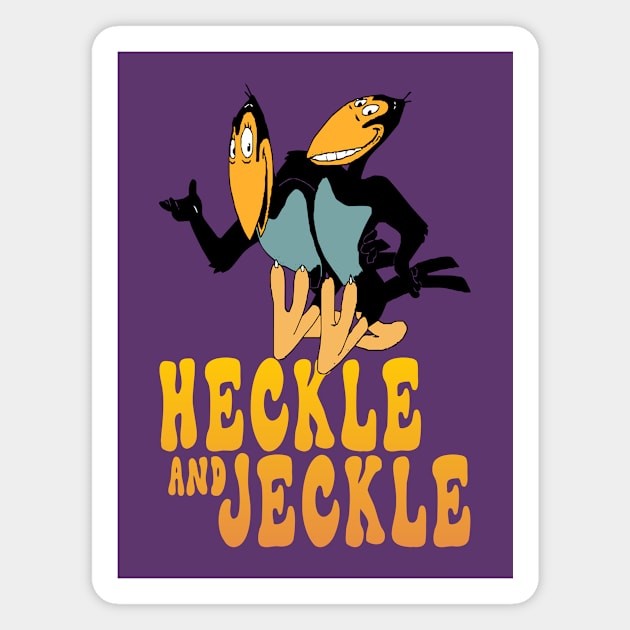 Heckle and Jeckle - Old Cartoon Magnet by kareemik